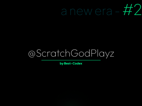 #2 - Branding for ScratchGodPlayz (request)