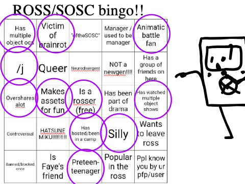 ROSS/SOSC BINGO!!!!1 remix