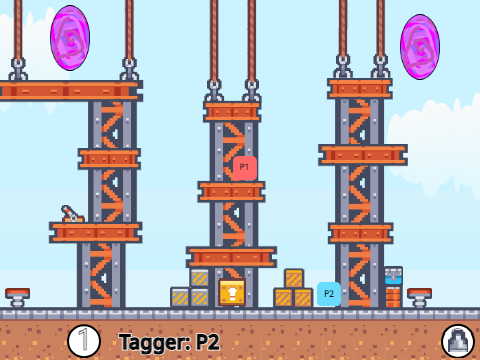Tag ( 2 Player Game V.3 )graphics by kenney