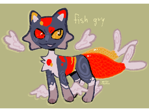 pending! ✦ fish guy adopt