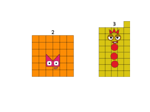 Numberblocks weirds band 1