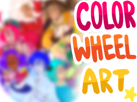 Color wheel challenge: The sequel! (Guess the characters O_O!)