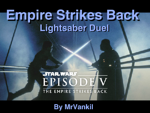 EMPIRE STRIKES BACK: Lightsaber Duel