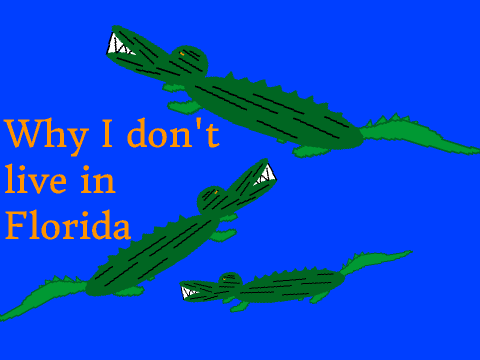 Why I Don't Live in Florida