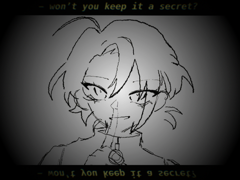 won’t you keep it a secret? - animation process