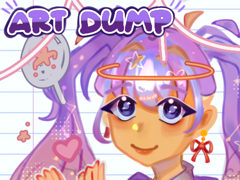 ✩‧₊˚ art dump ‧₊˚✩