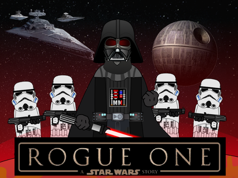 【Rogue One A Star Wars Story】Darth Vader’s rage ダースベイダーの怒り