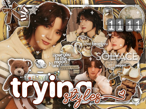  ◜♡ trying ⺌ styles ʷᶦᵗʰ ᵃ ᵗʷᶦˢᵗ ◞ 