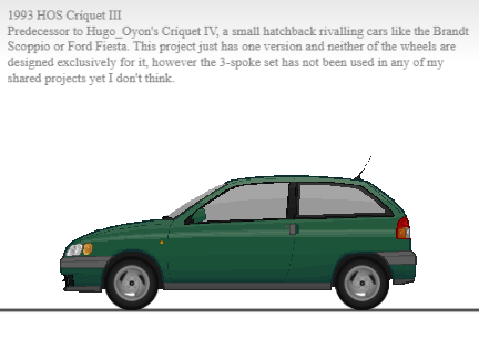 (cancelled) 1993 HOS Críquet III
