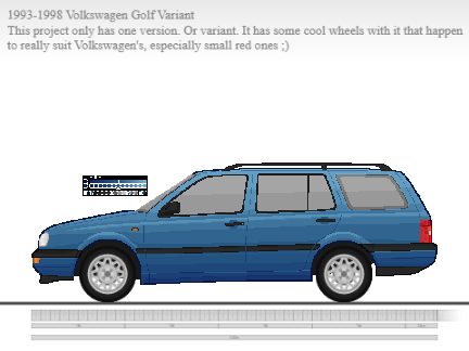 (cancelled) 1993 Volkswagen Golf Variant