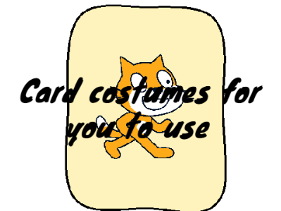 Card costumes for you to use!.
