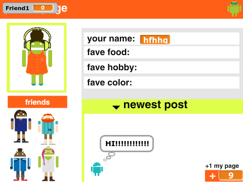 Profile Page