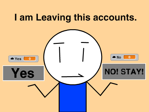 I am Leaving accounts. 