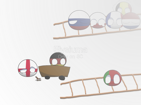 The trolley problem | #countryballs