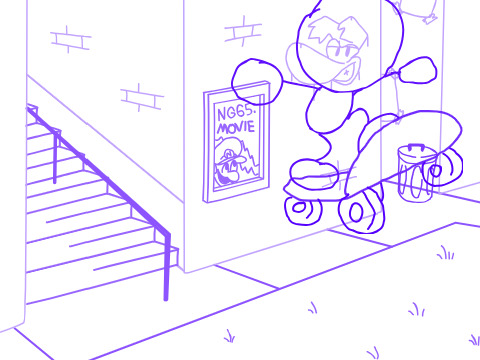 (UNFINISHED) otto skateboard anim
