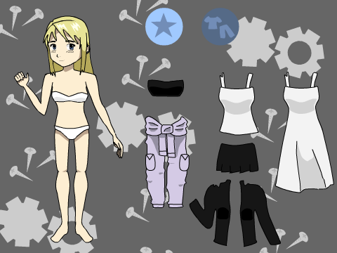 Winry Dress up