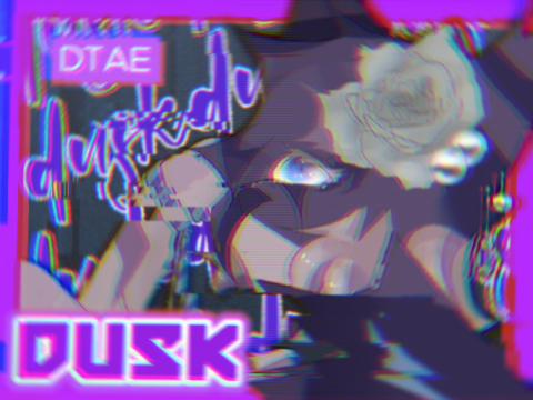 황혼 "dusk" . dtae