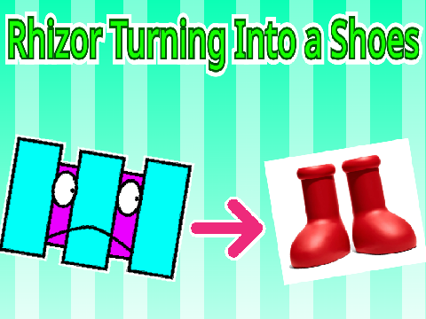 Rhizor Turning Into a Shoes