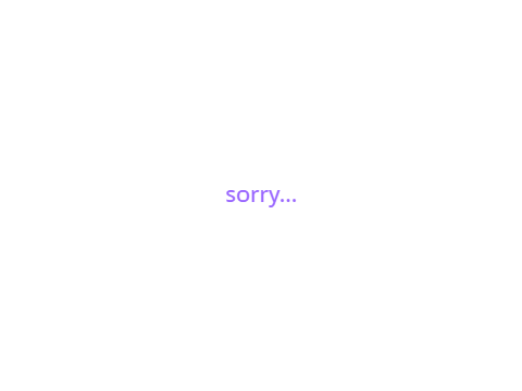 my apology