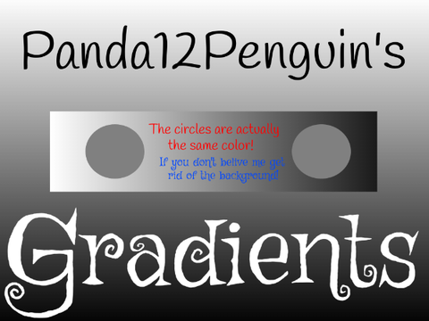 Gradients! - Panda12Penguin