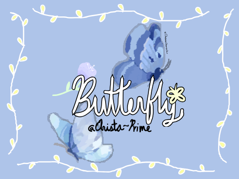 Butterfly studio picture!