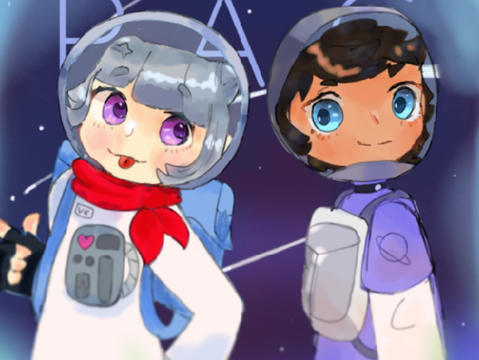 Off to Space! ☄︎. *. ⋆ ·˚ ✦　.