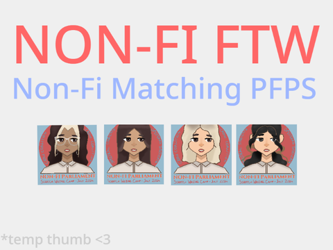 non-fi matching pfps! #nonfiftw