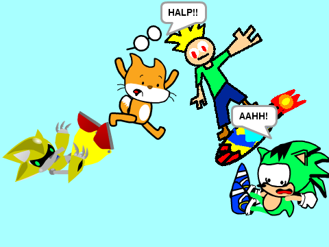 Add yourself falling from the sky! remix remix