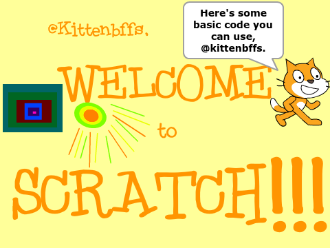 Welcome @kittenbffs to Scratch