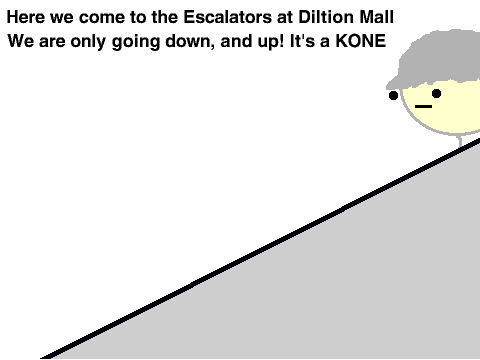KONE Escalator at Diltion Mall