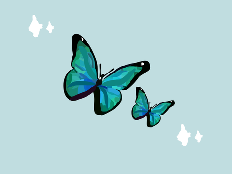  100 Followers Art Contest Entry- Butterfly Buddies!