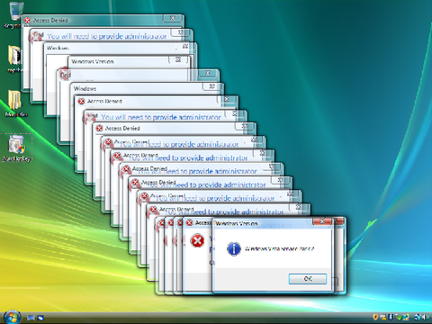 Windows Vista Crazy Error Maker remix
