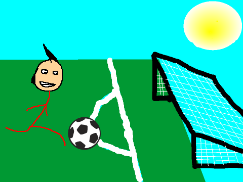 Andy free kick!