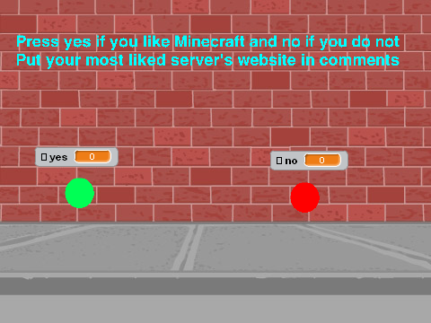Minecraft Vote