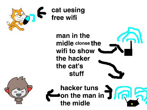 man in the middle attack (real)