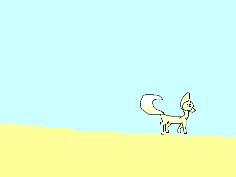a smoll fenik fox