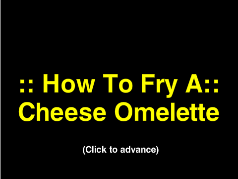 recipe for cheese omelette
