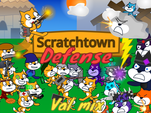 Scratchtown Defense 1.1  [Tower Defense] Val (re)mix