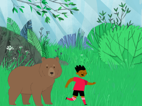 bear chase wip| work in progress