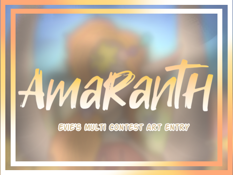 [⁺⋆☼ Amaranth | Evie's Contest Entry | Parallax☼⋆⁺]