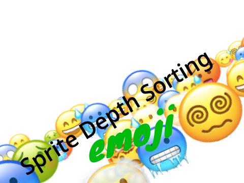sprite depth sorting EMOJI