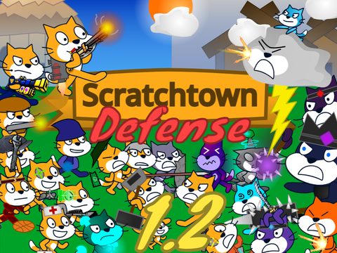 Scratchtown Defense 1.2  [Tower Defense]