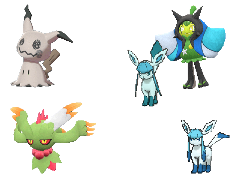 ポケモン素材動く7