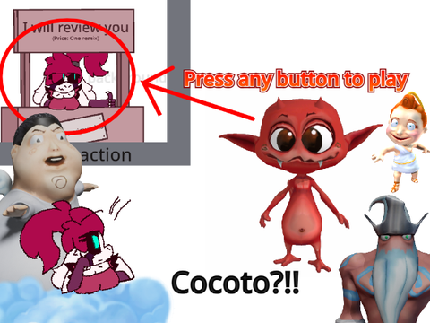 I will review you / your oc but Cocoto !