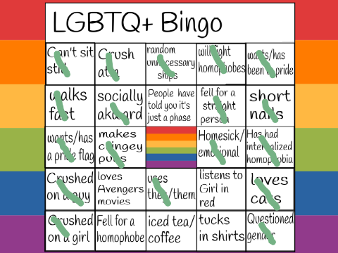 ~ lgbtq+ bingo :3 ~