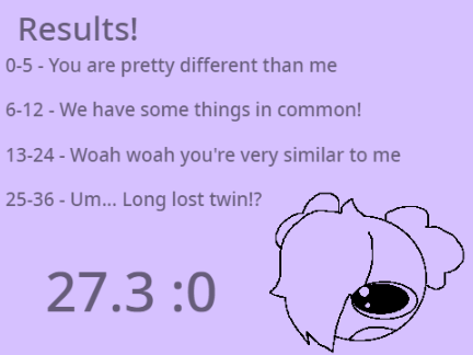 How similar am I to ya?