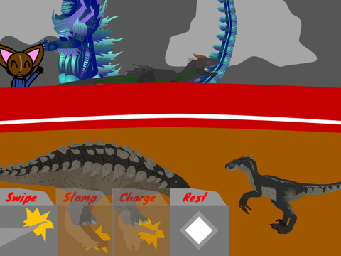 ankylosaurus vs jp3 raptor