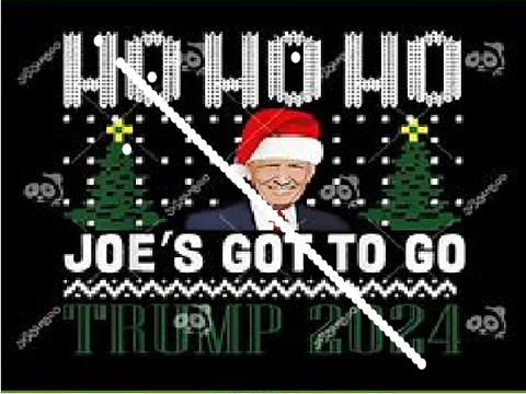 NO Joe Biden Banner