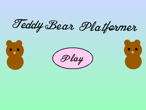 Teddy Bear Platformer