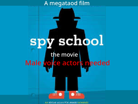 Male voice actors needed!